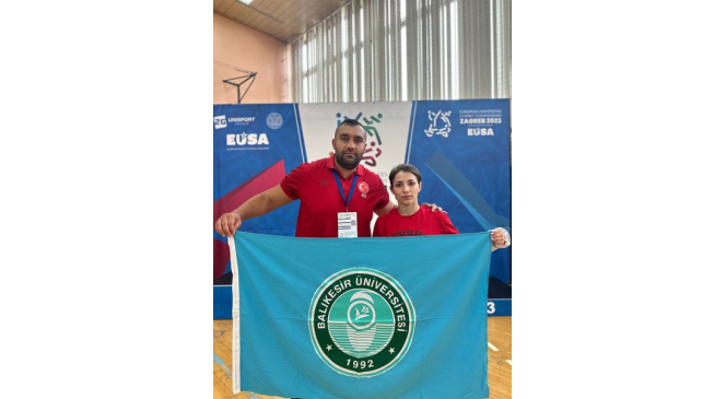 BAÜN’lü sporculardan 1 altın, 1 bronz madalya