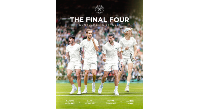 Wimbledon’da yarı final eşleşmeleri belli oldu