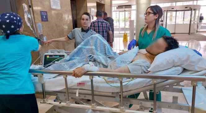 Samsun’da silahlı saldırıya uğrayan genç yaralandı