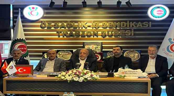 HAK-İŞ Başkanı Mahmut Arslan Trabzon’da konuştu