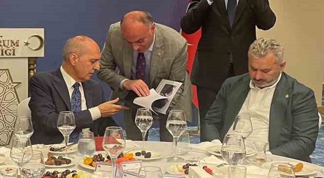 Özakalın, STK  Toplantısında iş dünyasının sesi oldu