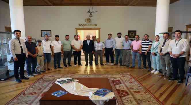 Kooperatiflerden Başkan Gürün’e teşekkür ziyareti