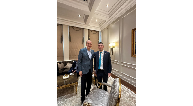 TEF heyetinden, TBMM Başkanı Numan Kurtulmuş’a ziyaret