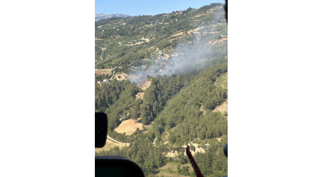 Adana’da ikinci orman yangını: Ekipler müdahaleye başladı