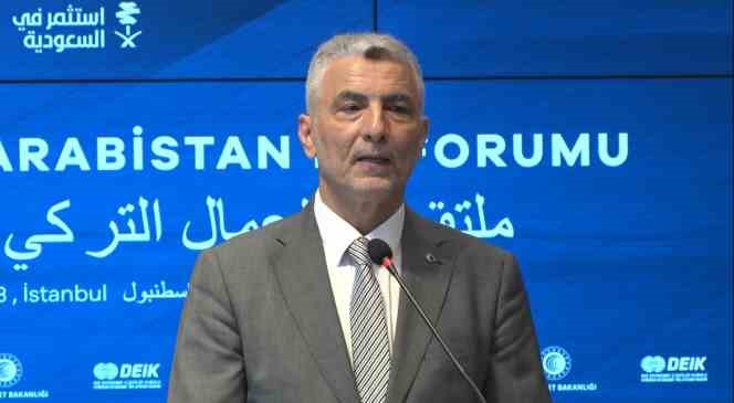 Bakan Bolat: “Suudi Arabistan ile dış ticaret hacmimiz yılın ilk yarısında 3,4 milyar dolara ulaştı”