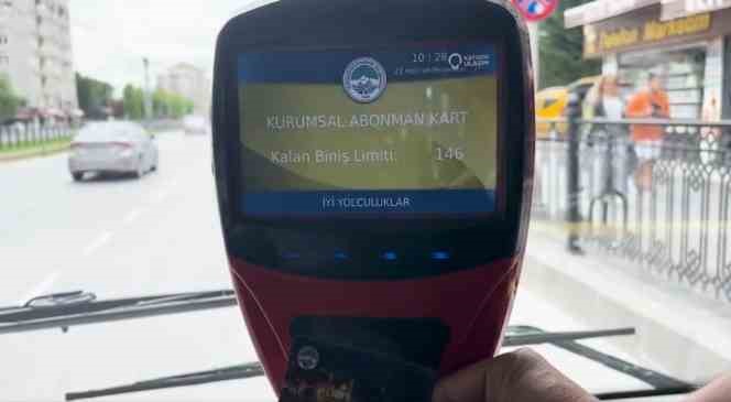 Büyükşehir’in hayatı kolaylaştıran “Kurumsal Kart 38” uygulaması ilgi görüyor