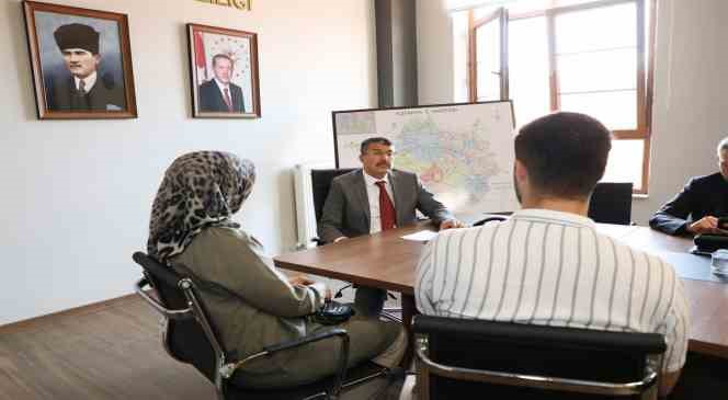 Vatandaşların taleplerini dinledi