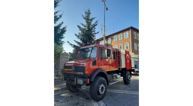 Devrekani Belediyesine, Tarım ve Orman Bakanlığınca arazöz hibe edildi