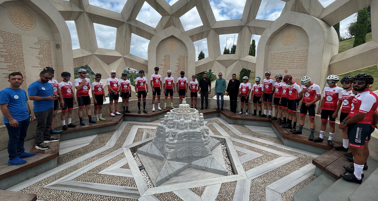 Şehit Ömer Halisdemir için pedal çevirmeye başladılar