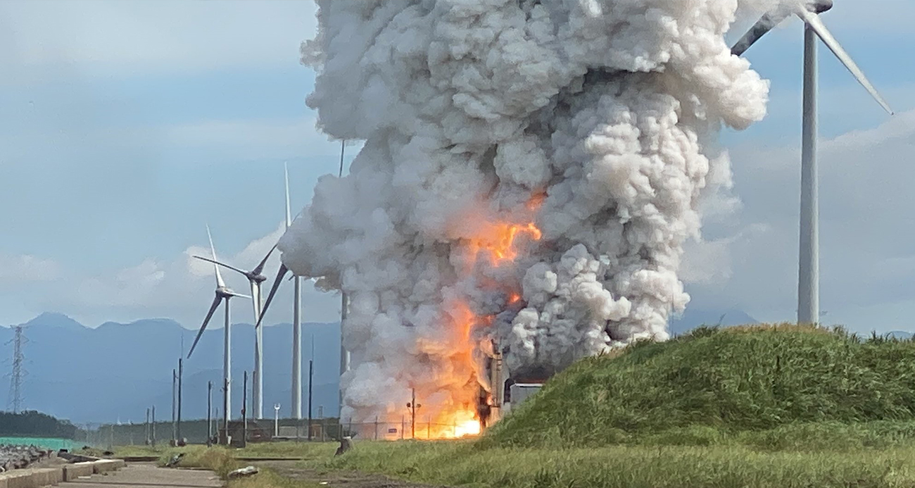 Japonya’da JAXA’ya ait roket motoru test sırasında patladı