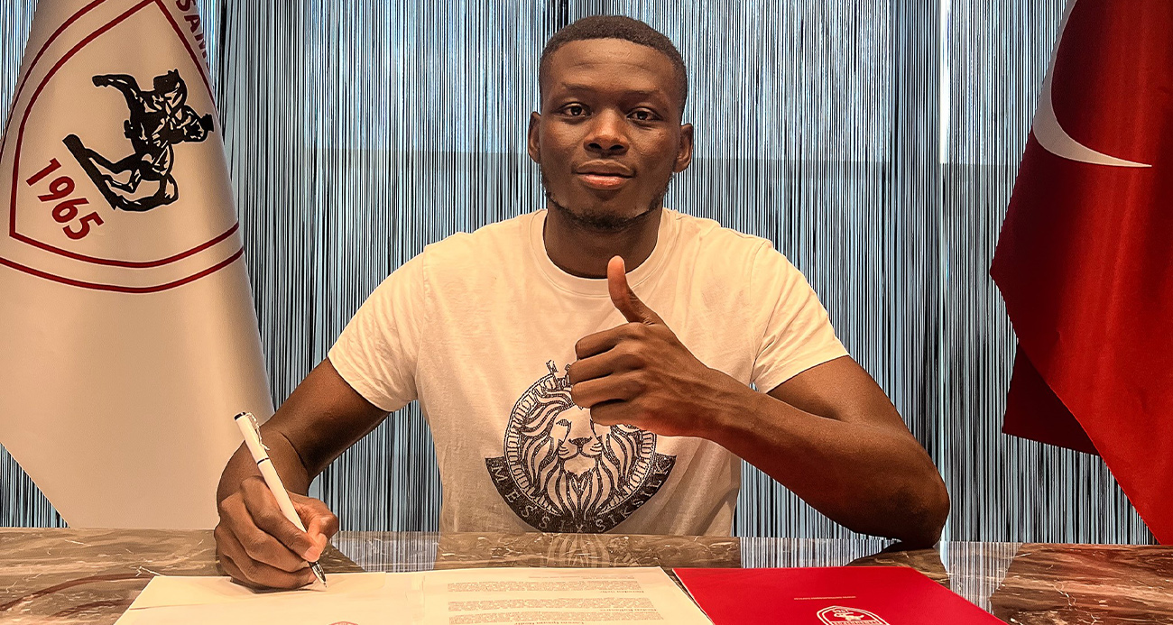 Samsunspor, Mouandilmadji ile 3 yıllık sözleşme imzaladı