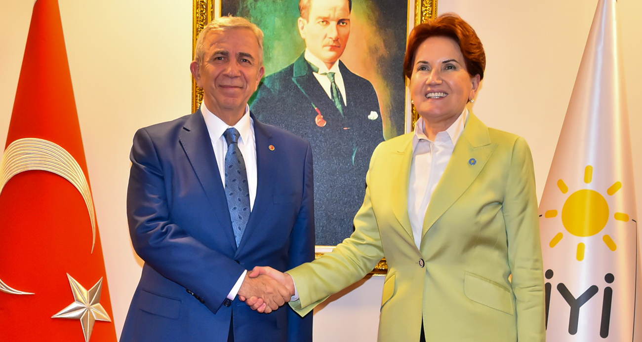 İYİ Parti Genel Başkanı Akşener, Başkan Yavaş ile görüştü