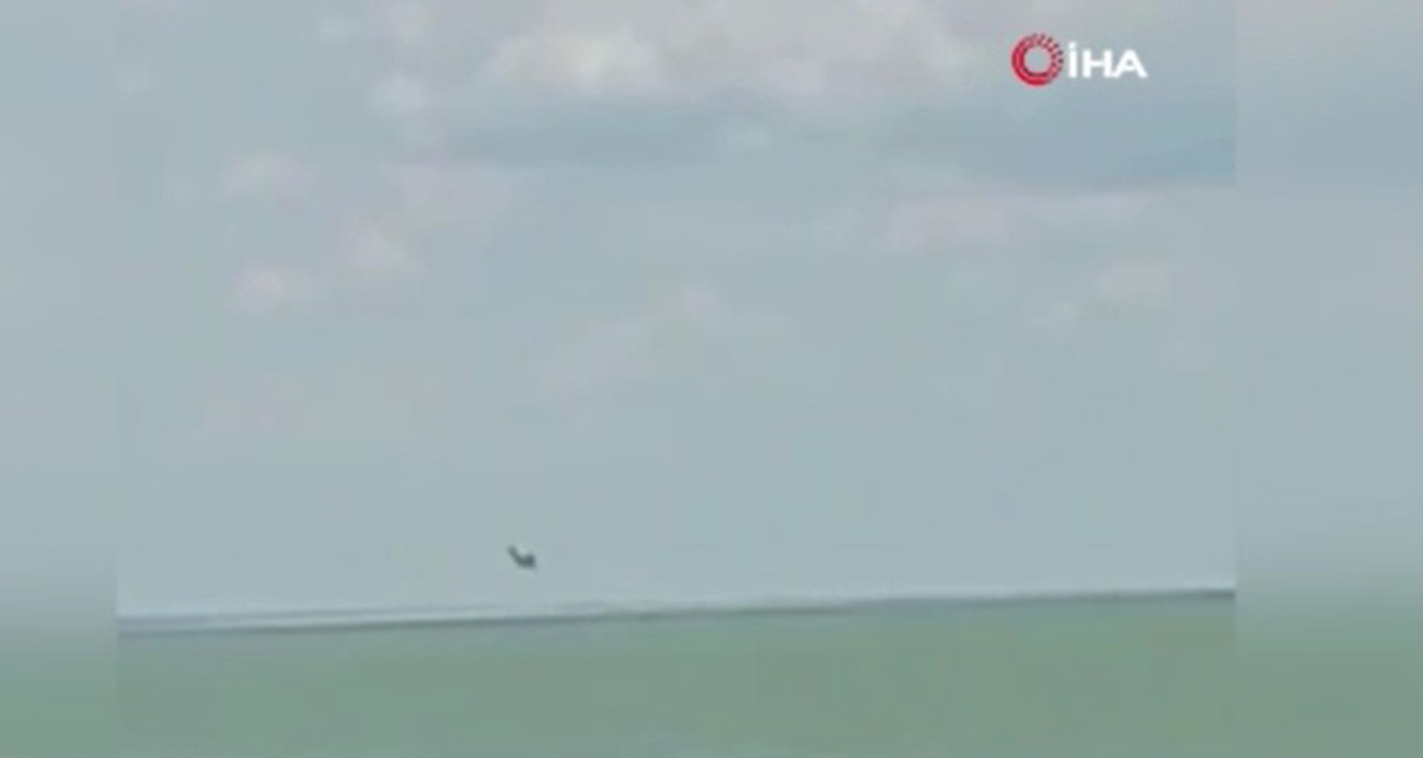 Rusya’da savaş uçağı denize düştü