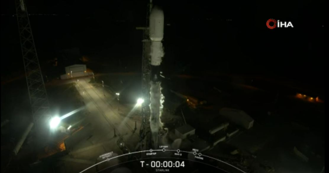 SpaceX 54 Starlink uydusunu daha yörüngeye gönderdi