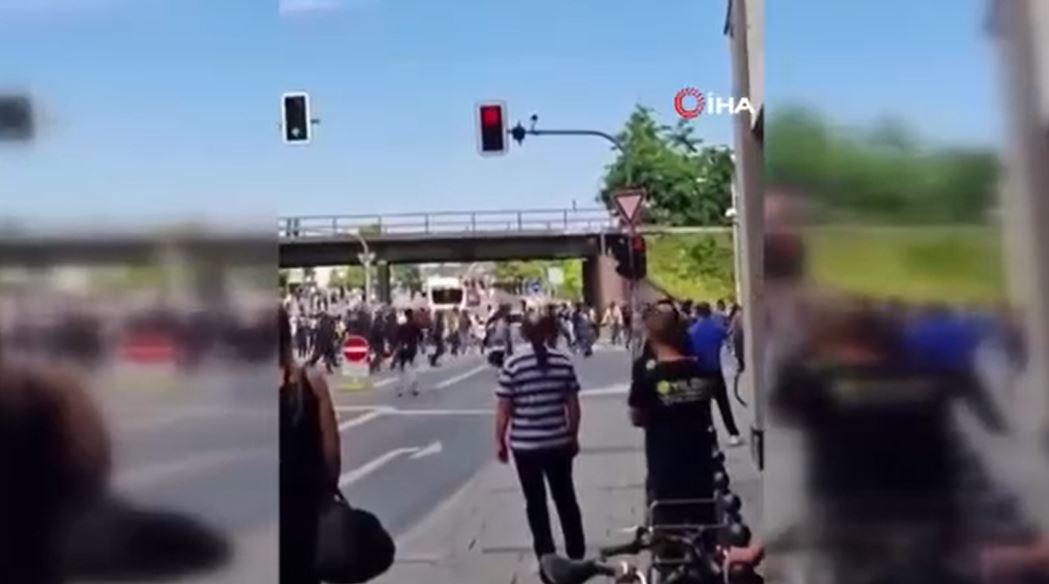 Almanya’da festival karıştı: 26 polis yaralandı