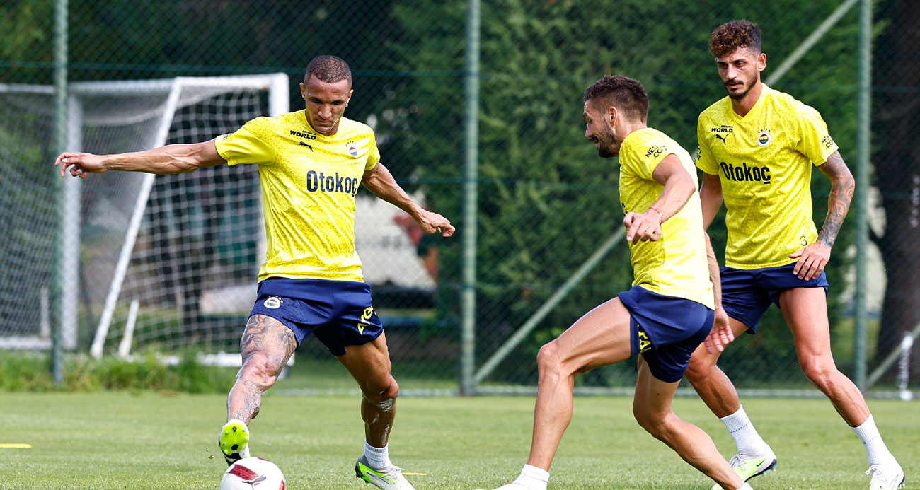 Fenerbahçe’de yeni transfer Rodrigo Becao, ilk antrenmanına çıktı