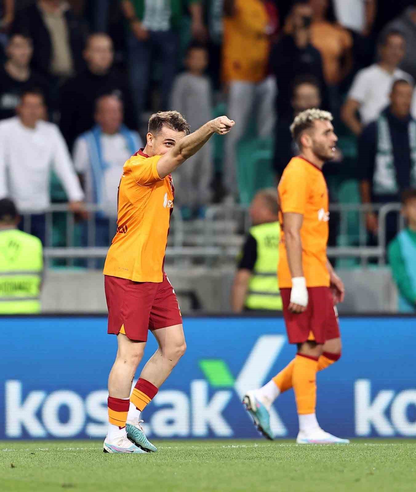 UEFA Şampiyonlar Ligi: Olimpija Ljubljana: 0 – Galatasaray: 1 (İlk yarı)