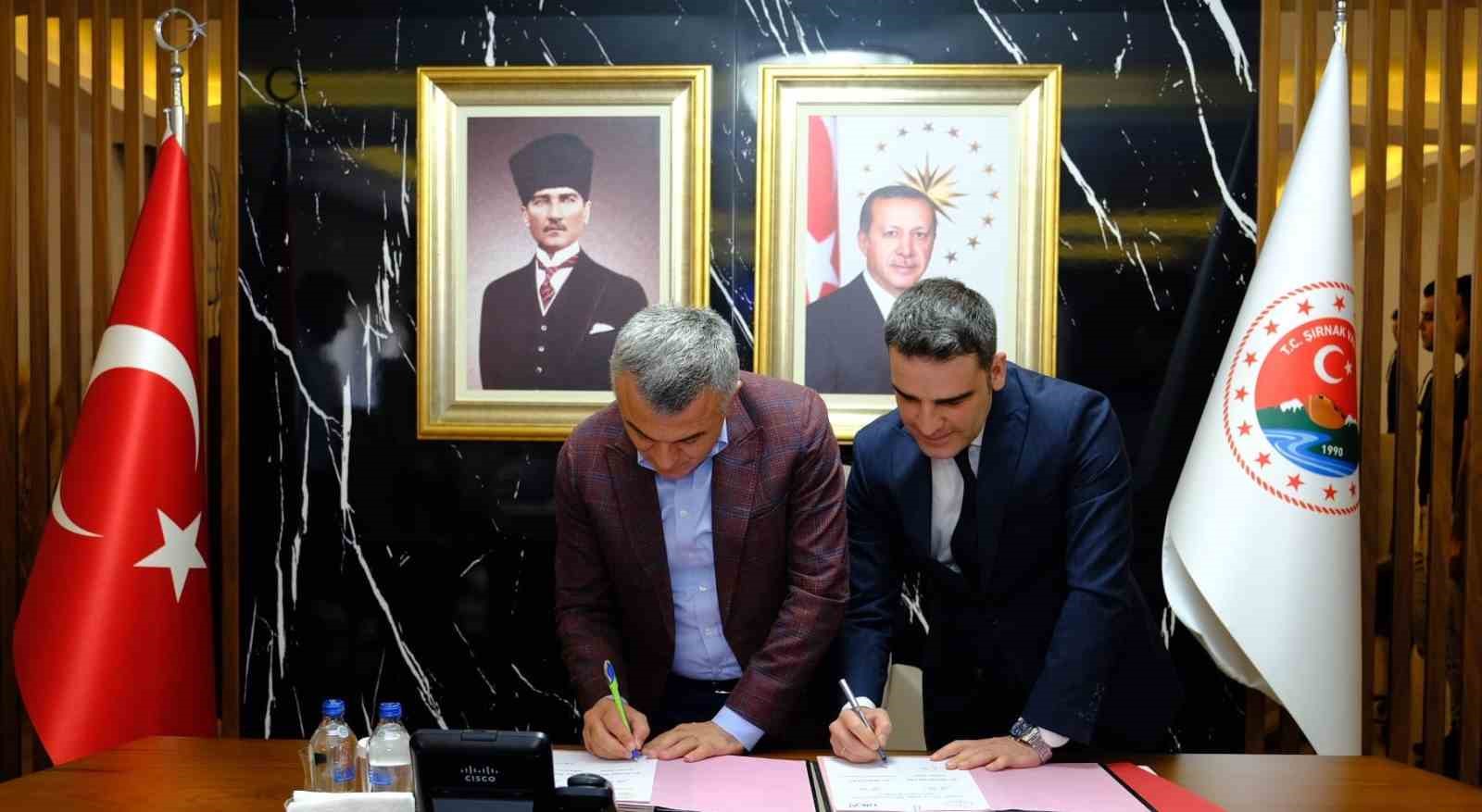 “Silopi Yer Fıstığı ile Gençlerimiz Üretiyor” projesi için protokol imzalandı