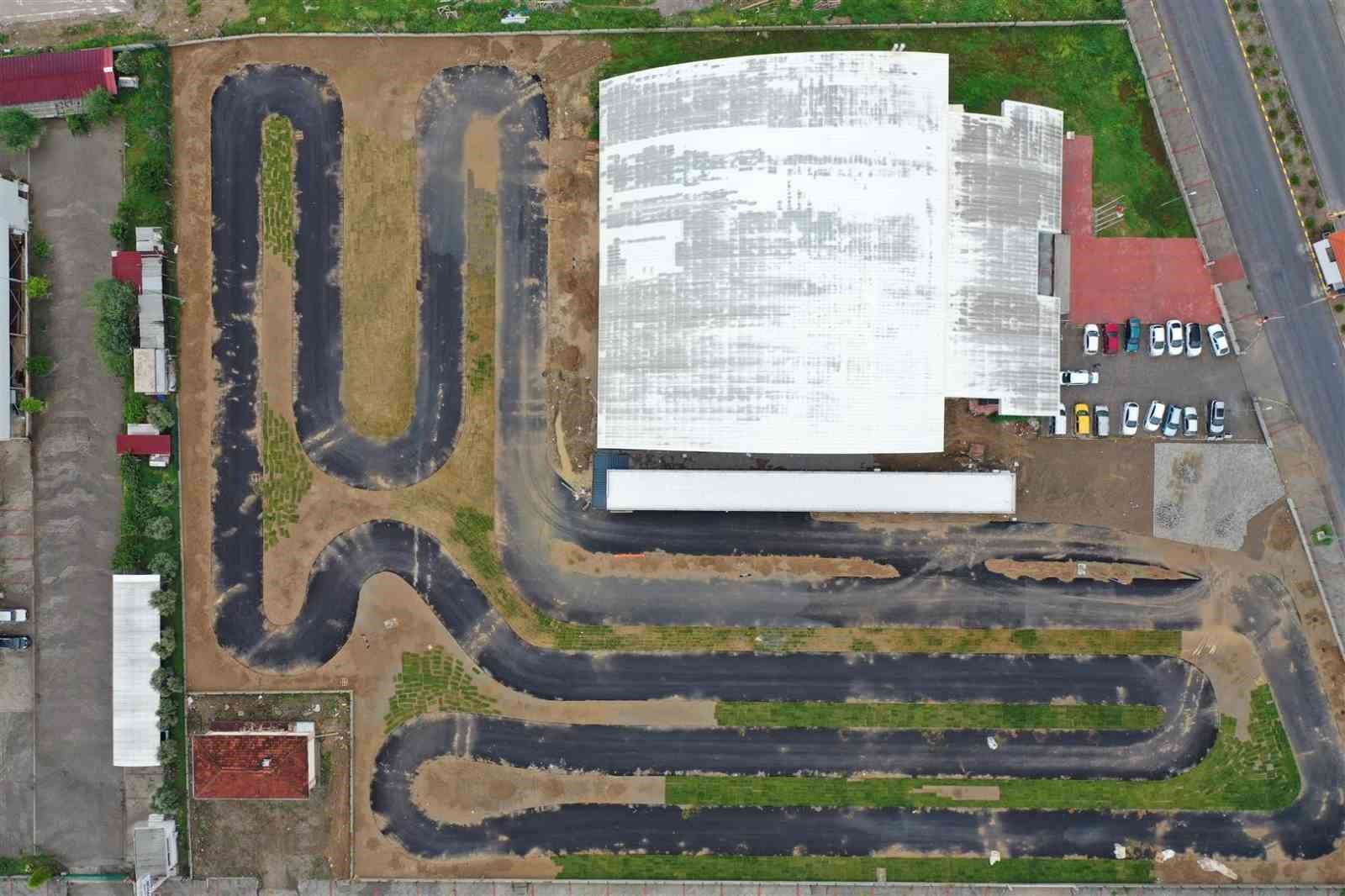 Nazilli’de go-kart pisti eğitimlerine başlamak için gün sayıyor