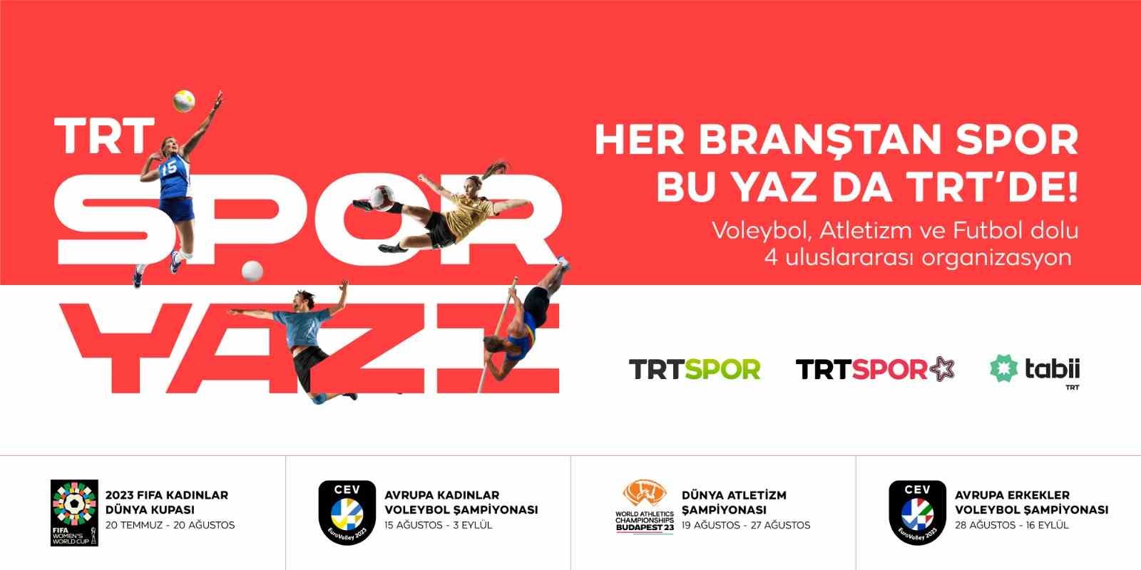 En prestijli spor organizasyonları TRT Spor’da olacak