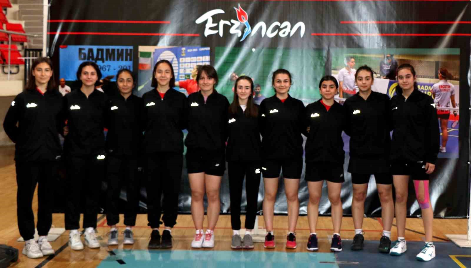 Avrupa Erzincan’ı Badmintondan tanıyor
