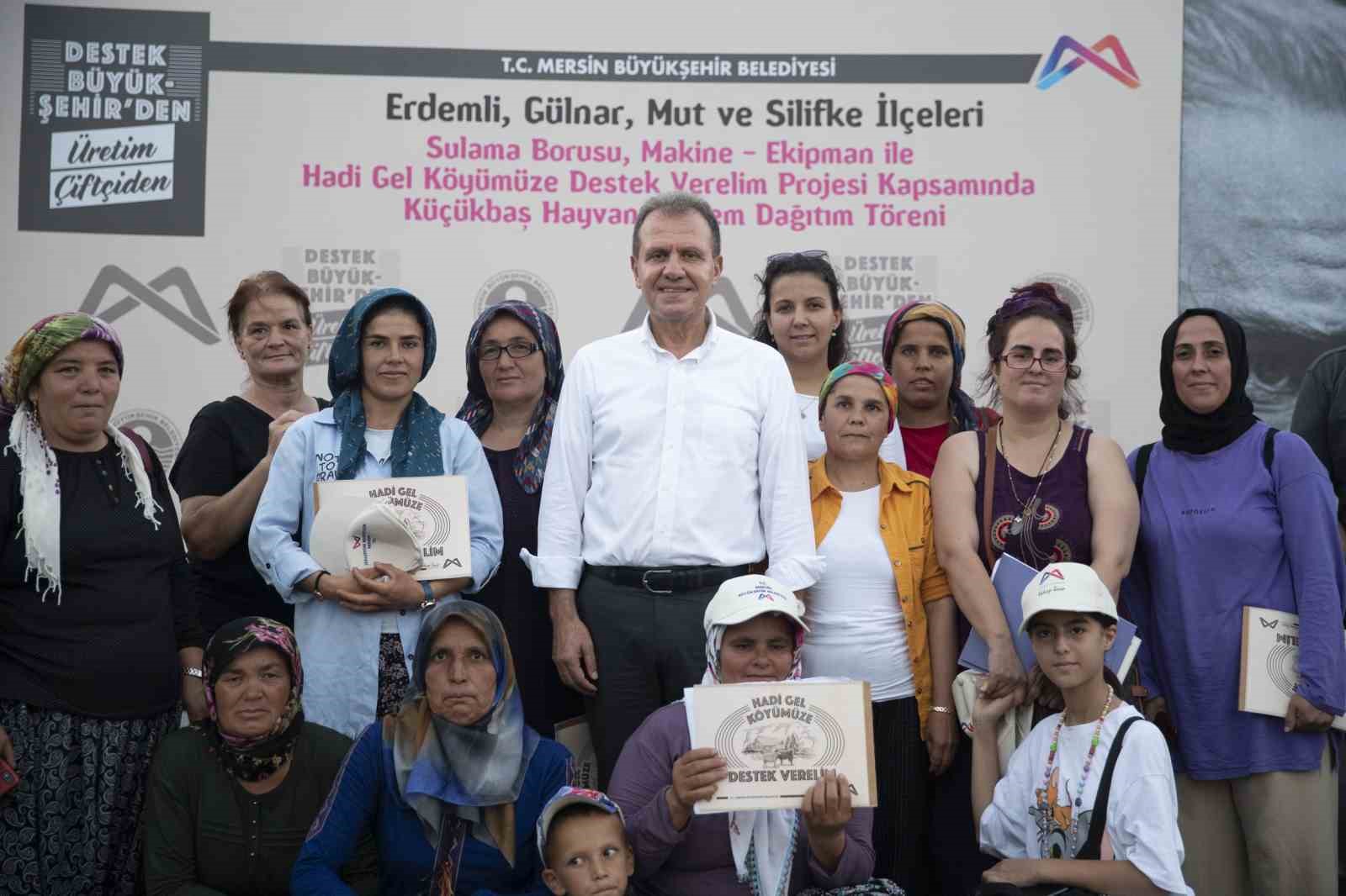 Başkan Seçer : “Çiftçimize destek oluyoruz”