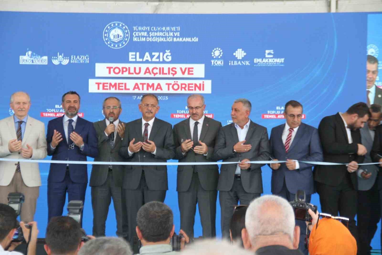 Bakan Özhaseki: “Vatandaş kendi evini yapacak, biz parasını vereceğiz”