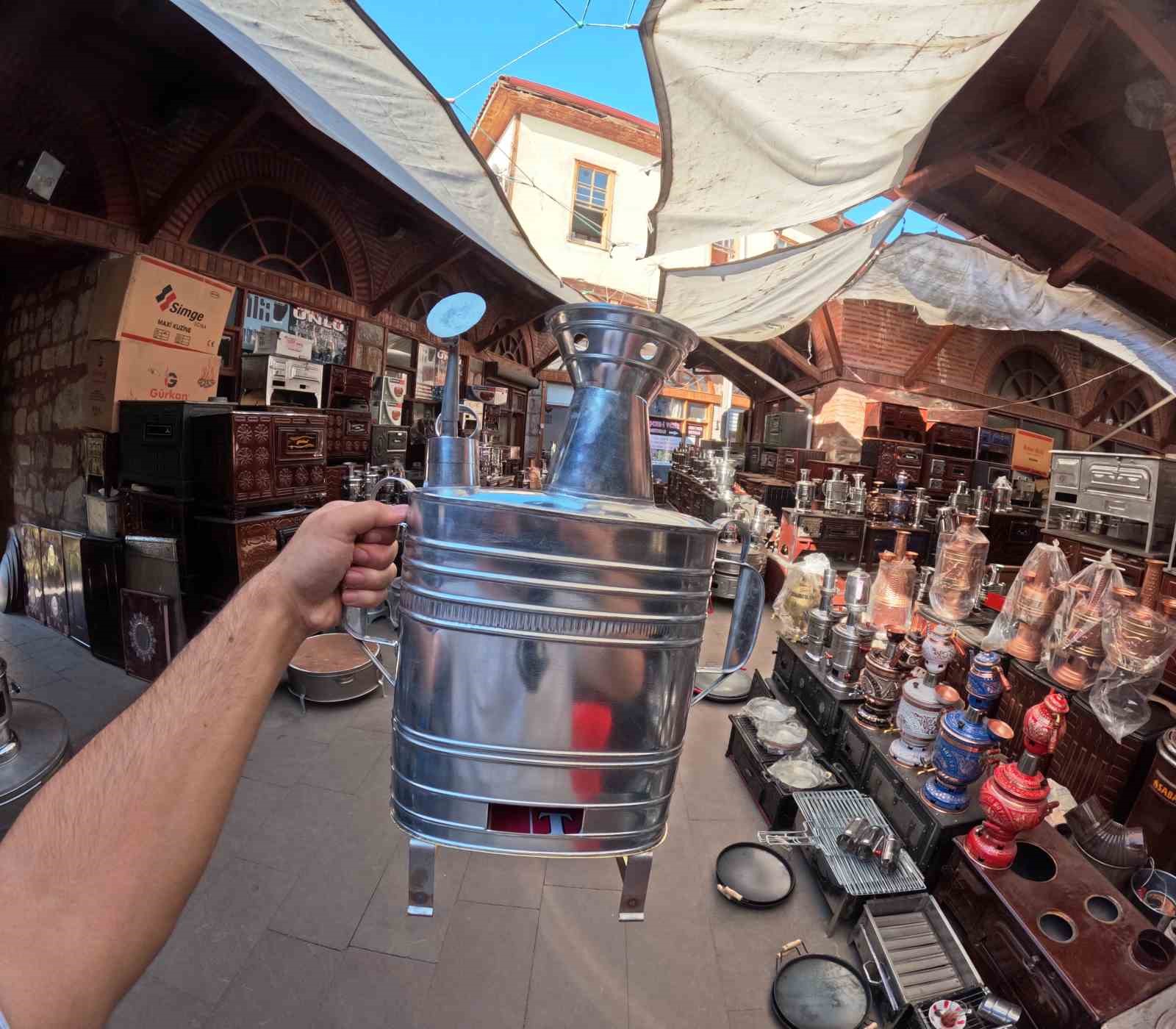 Tescilli ’yassı semaver’ revaçta