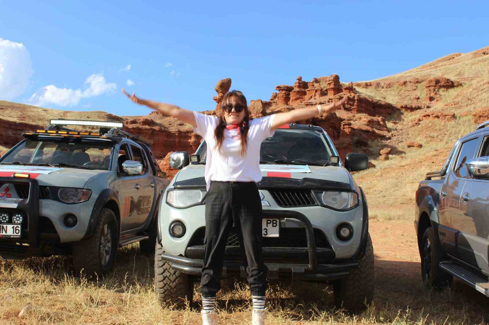 Erzurum’da kadınların off-road  heyecanı