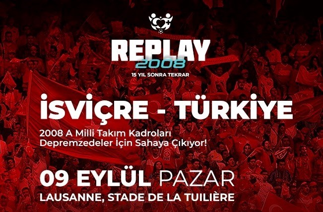 Türkiye – İsviçre maçının yıldızları, depremzedeler için 15 sene sonra sahada