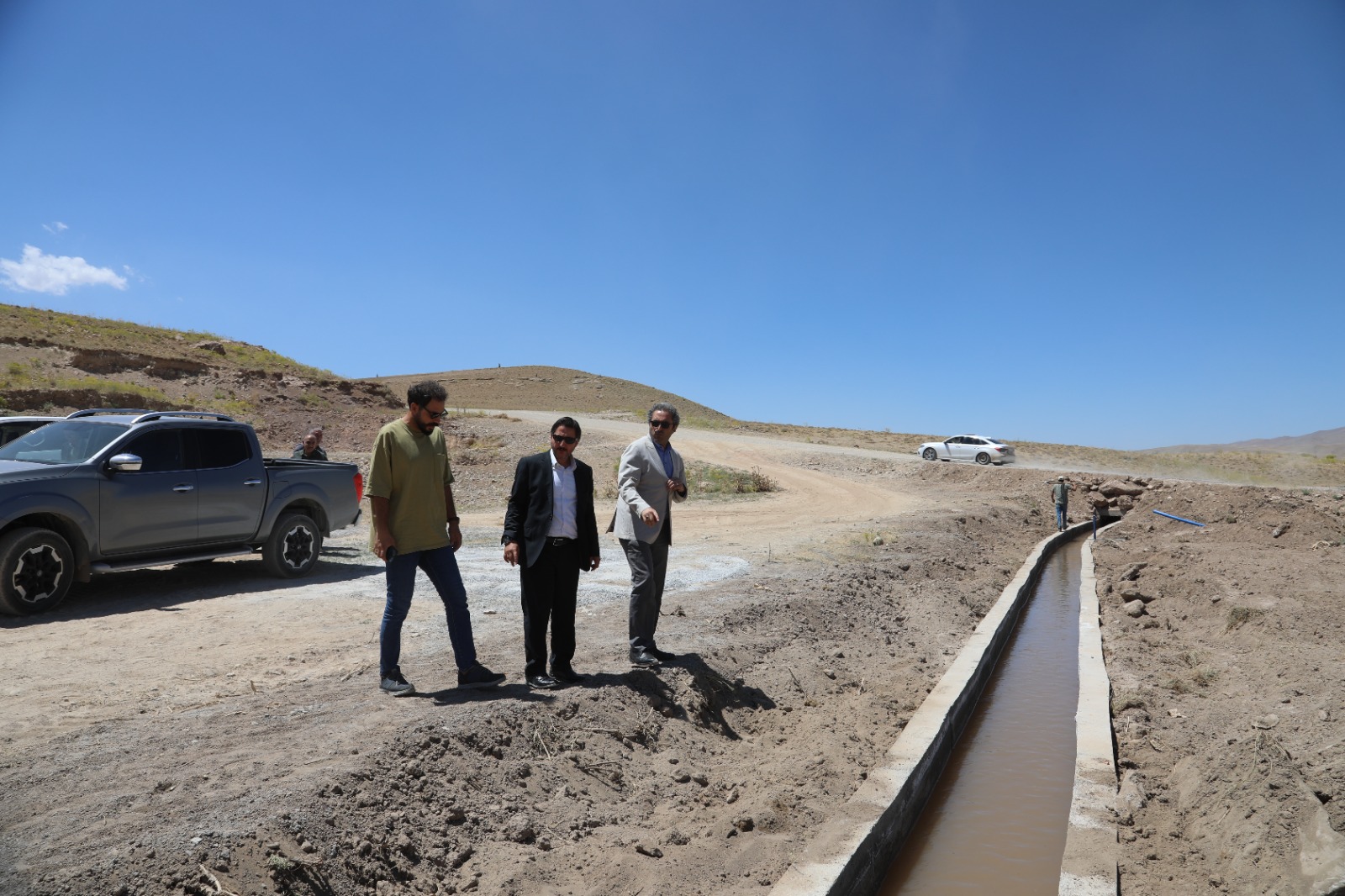 Büyükşehir Gürpınar’da boşa akan dere suyunu tarıma kazandırdı