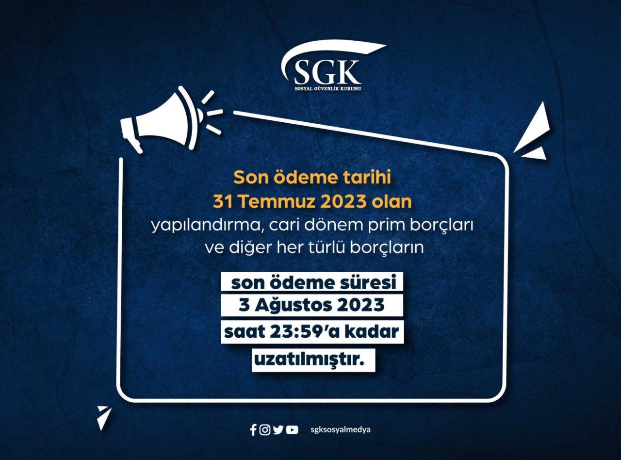 Borç yapılandırmada son ödeme tarihi uzatıldı