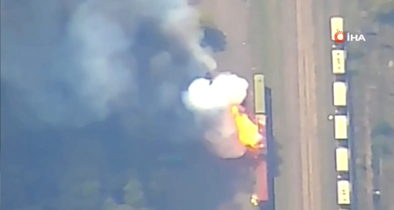 Rusya: ‘Ukrayna’ya ait mühimmat dolu tren vuruldu’