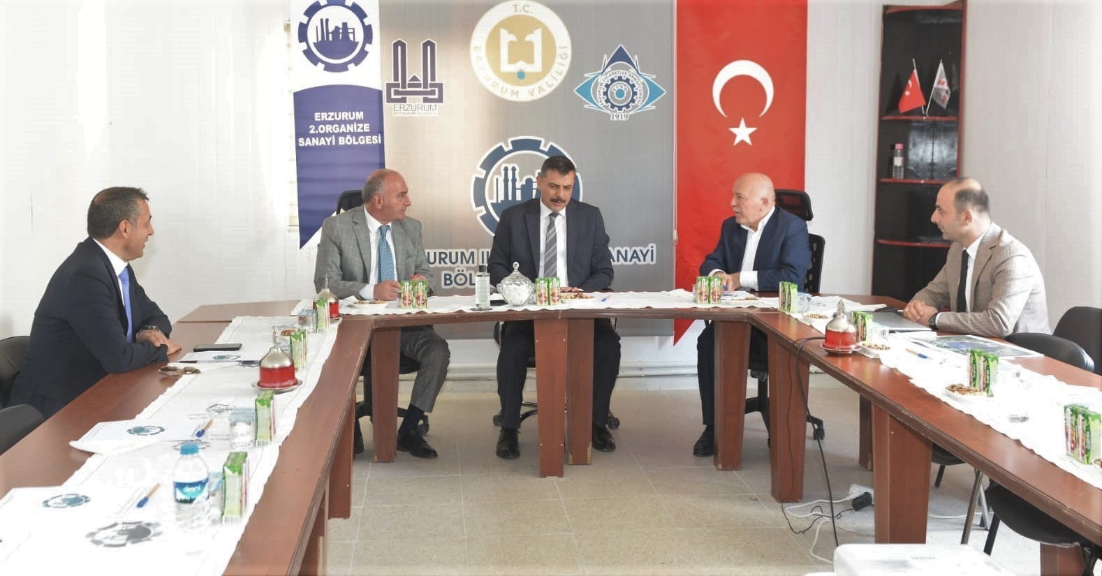 Erzurum’da  2. OSB Yönetimi durum değerlendirmesi yaptı