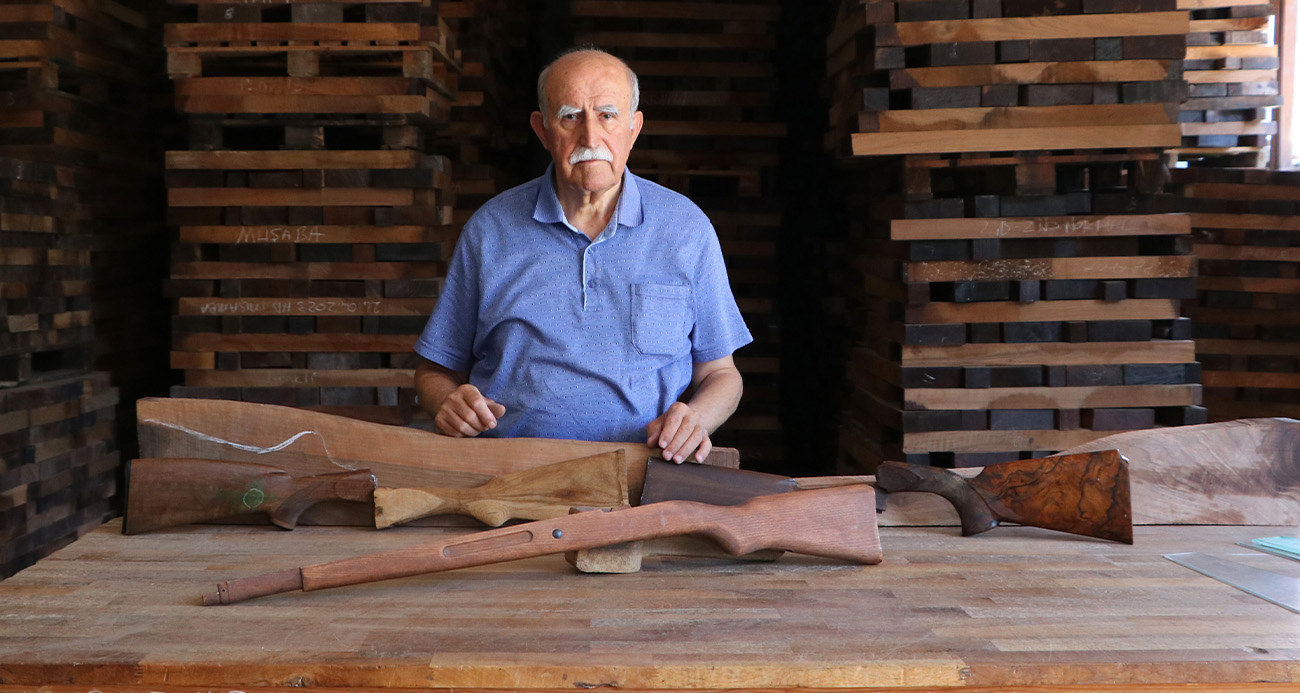 Asırlık ceviz ağaçları tüfek dipçiği oluyor, 3 kıtaya ihraç ediliyor