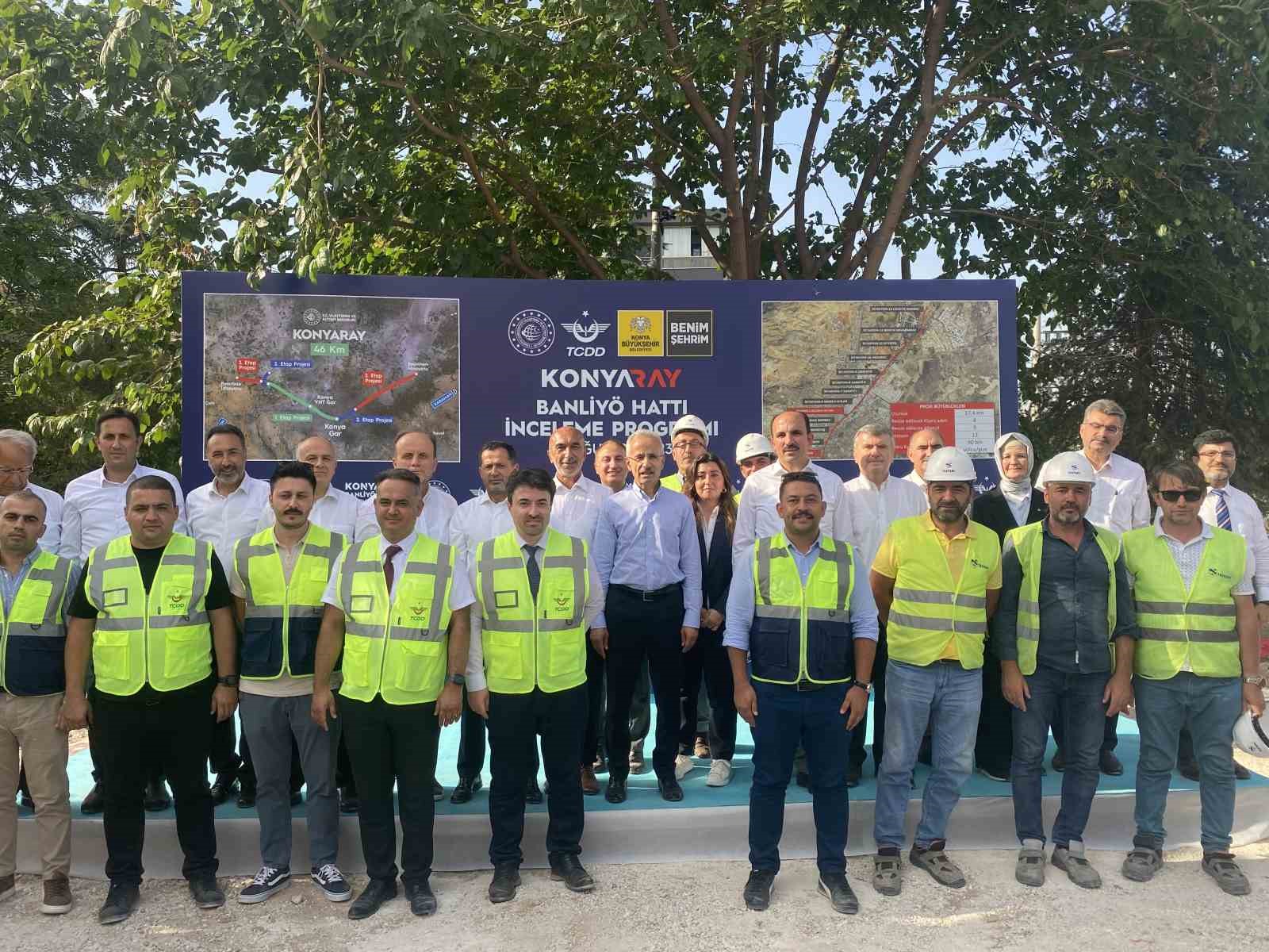 Bakan Uraloğlu Konya’ya metro müjdesini verdi