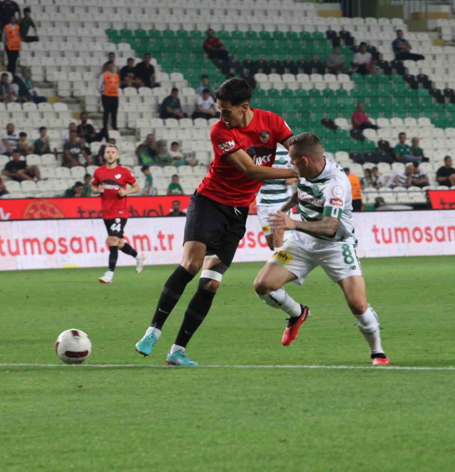Trendyol Süper Lig: Konyaspor: 2 - Gaziantep FK: 0 (Maç sonucu)