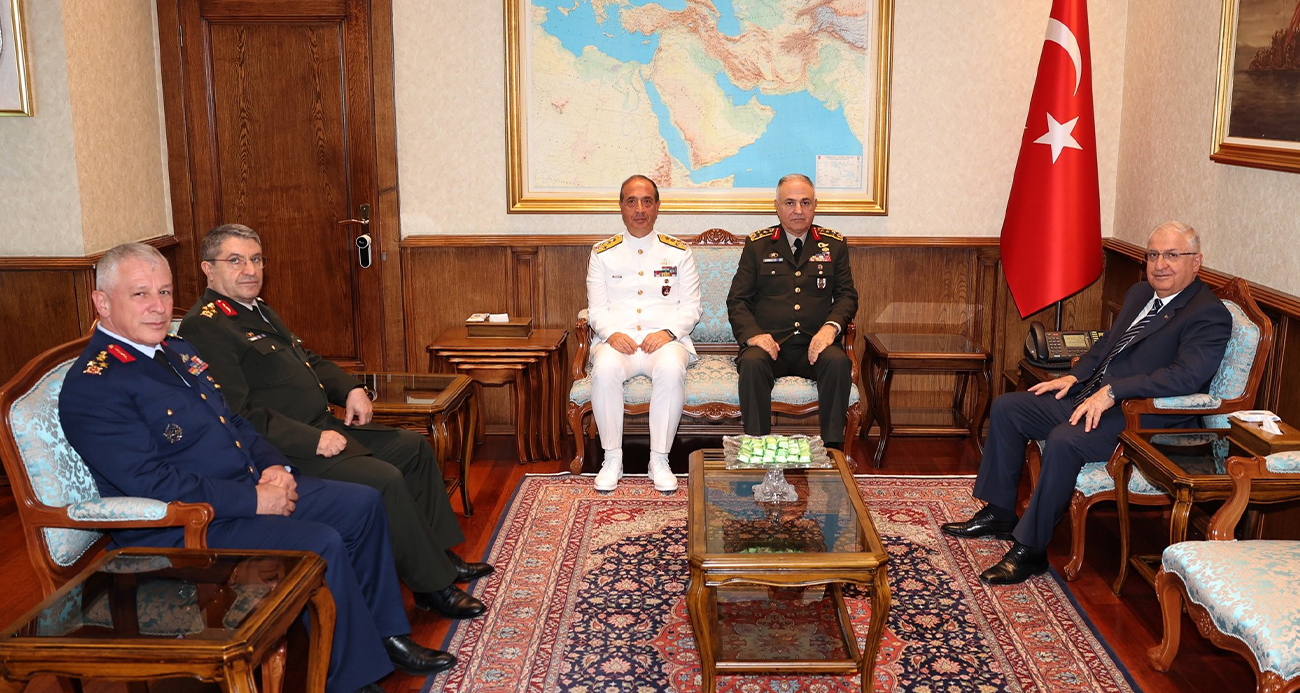 Bakan Güler, TSK Komuta Kademesi’ni kabul etti