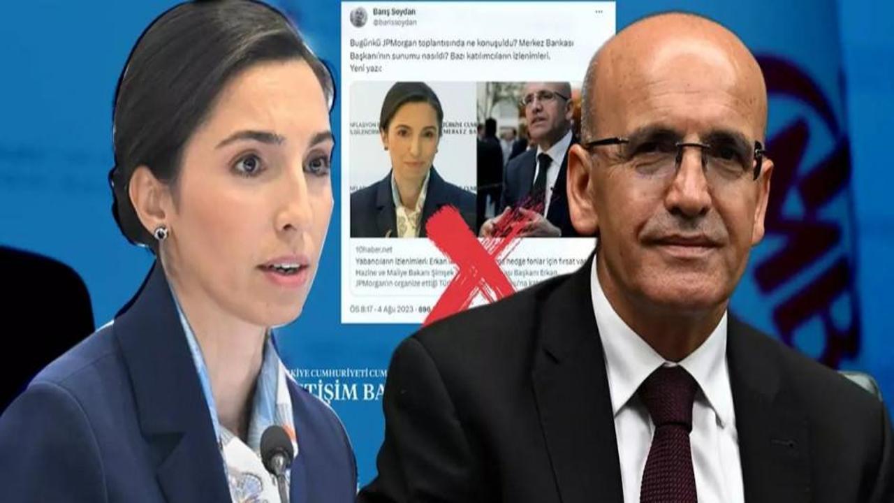 Bakan Şimşek ve TCMB Başkanı Erkan hakkındaki iddialara yalanlama