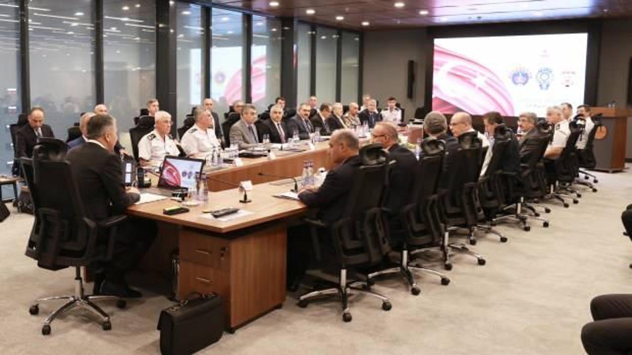 İçişleri’nde ‘‘Güvenlik, İstihbarat, Koordinasyon’ toplantısı