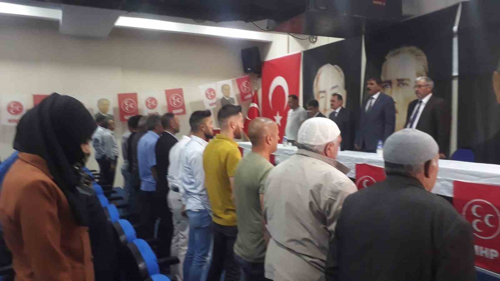 MHP Tekman ilçe kongresi yapıldı