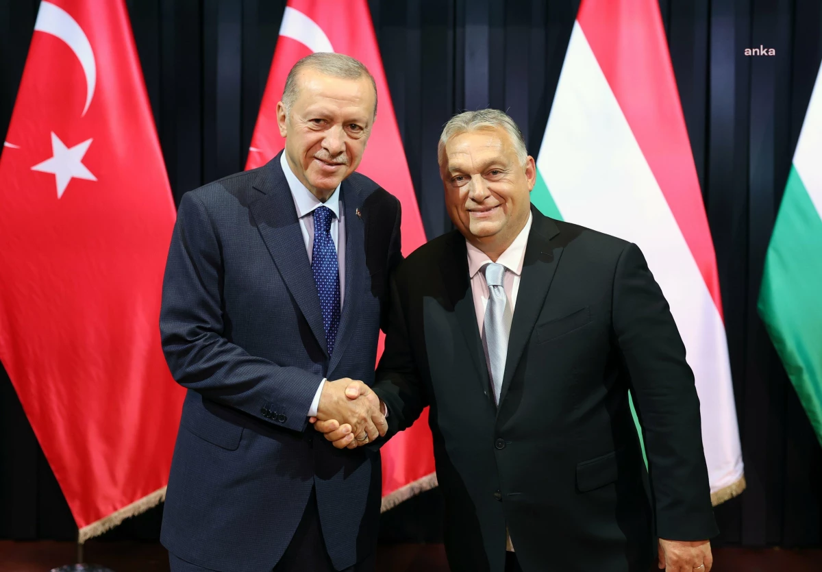 Cumhurbaşkanı Erdoğan, Macaristan Başbakanı Orban ile görüştü