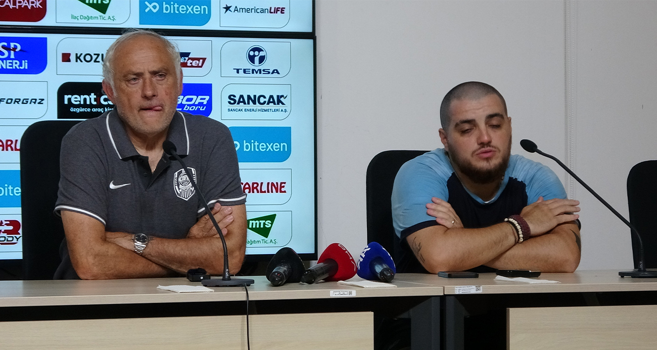 Mandorlini: “Dikkatsizlikte yediğimiz iki gol sonucu turu kaybetmiş olduk”