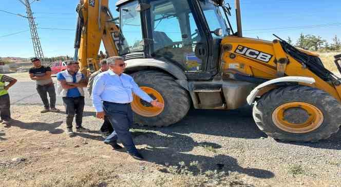 Yazıhan’da doğalgaz çalışmaları sürüyor