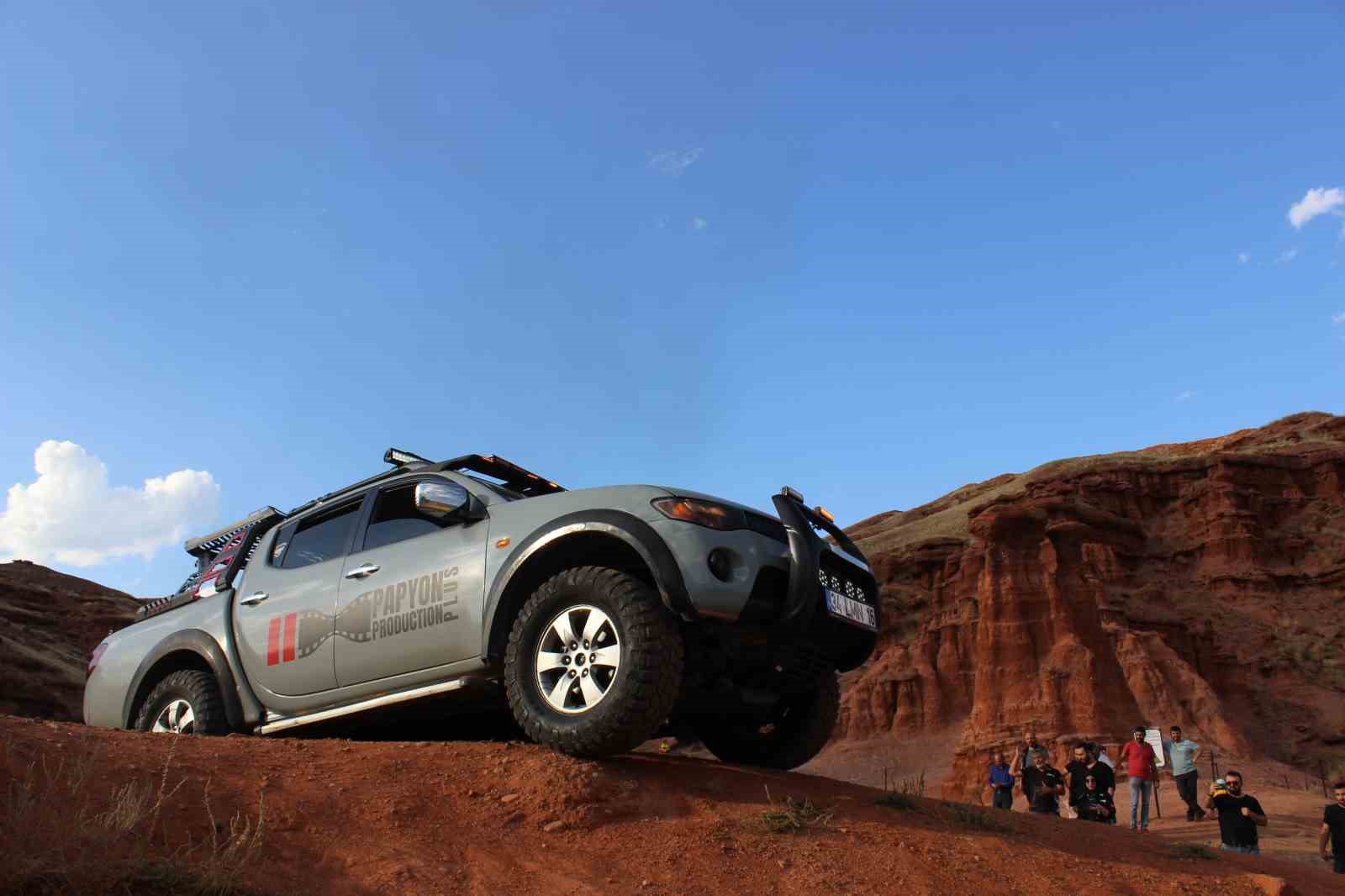 Erzurum’da kadınların off-road  heyecanı