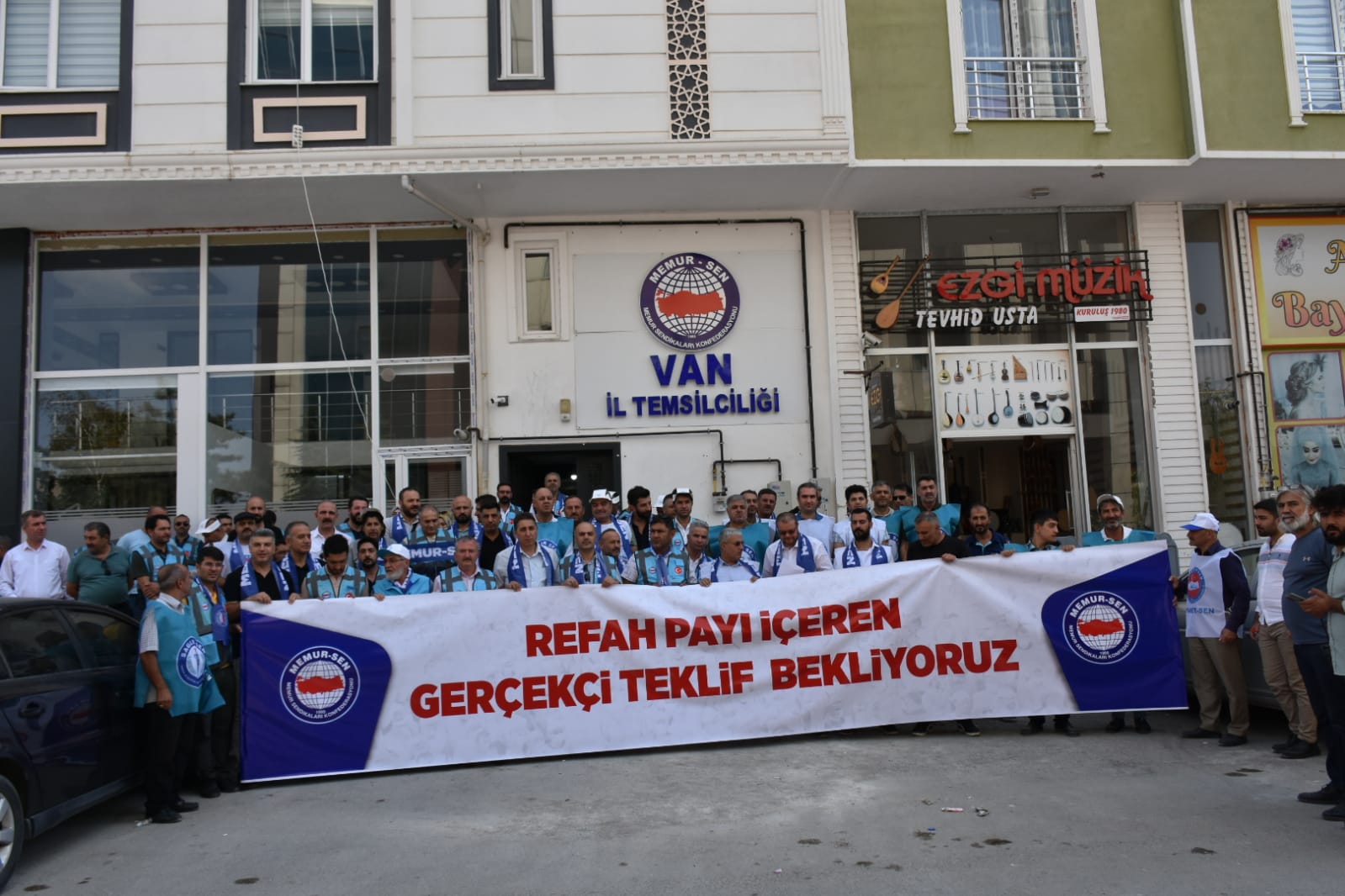 Memur-Sen Van Şube Başkanlığı: Refah payı içeren, gerçekçi teklif bekliyoruz