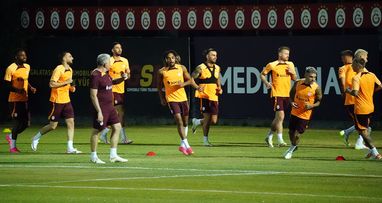 Galatasaray, Molde maçı hazırlıklarını tamamladı