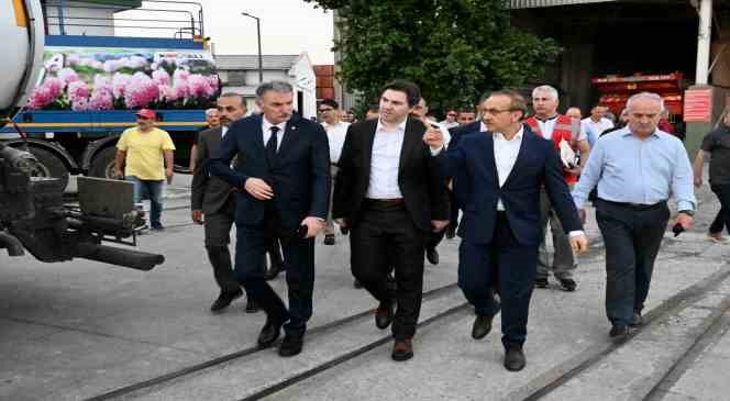 Tarım ve Orman Bakan Yardımcısı Bağcı Derince’de