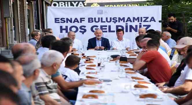 Başkan Başdeğirmen, Yayla Mahallesi esnafıyla bir araya geldi