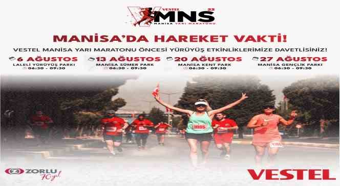 Manisalıları spora teşvik için yürüyüş etkinlikleri gerçekleştirilecek